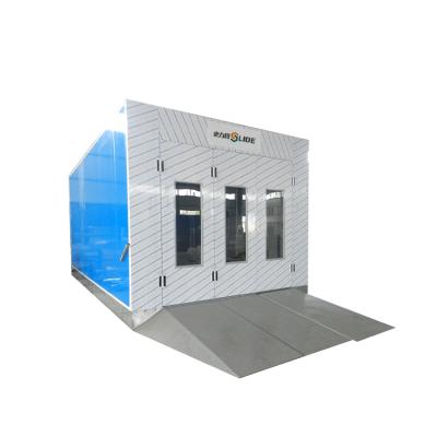 China SLD-E50 Shandong Spray Paint Booth Powder Spray Part Car Paint Coating Booth For Sale 7340*5350*3470mm for sale