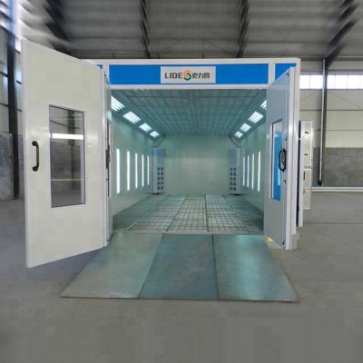 China Dry Spraying Platform SLD CE Approved Car Spray Booth Paint Oven Made in China for sale