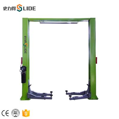 China Car Repair Center Famous Brand Trusted Used Garage Equipment Mobile Car Crane 2 Post Lift Crane for sale