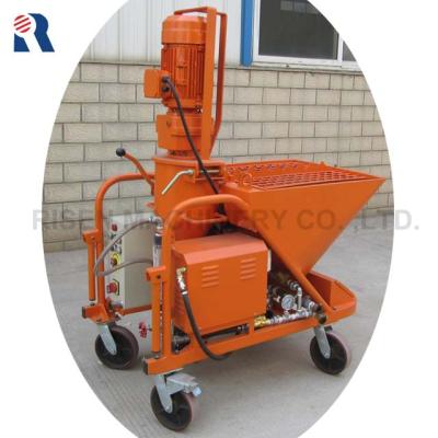 China High efficiency wall cement mortar spray plastering machine/screw mortar spray pump for sale RX30 for sale