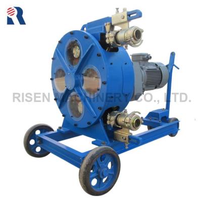 China Pump mortar or concrete industrial peristaltic hose compression pump for mortar or concrete for sale