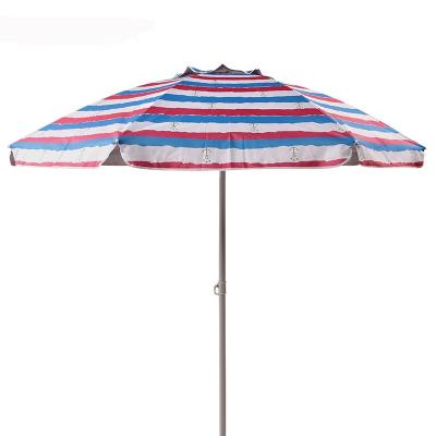 China Oxford Modern Portable Foldable Outdoor Polyester Patio Beach Umbrella Outdoor Umbrella for sale