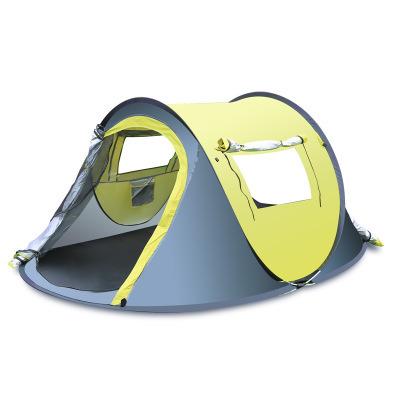 China 3-4 Window With Two Doors And Two Water Proof Extra Large Person Waterproof Tent Outdoor Camping for sale