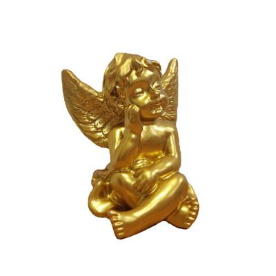 China Africa ZC Mini Angel Mini Resin Craft Decor Gift European Handmade Ornaments Modern Office Decorations for sale