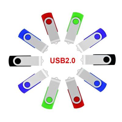 China Advertising-Wholesale Promotional Bulk USB 2.0 2GB 4GB Free Sample Free Sample Gifts Promotional USB Swivel Flash Drive 1GB 8GB Flash Drives USB Twist Drive 16gb 32gb for sale