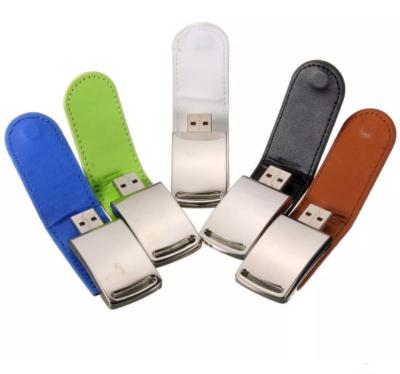 China Advertising-Wholesale Promotional Gifts USB Flash Creative OEM Customized Logo Shell Leather 4GB 8GB 16G 32GB Color USB 2.0 Pen Drive Special Gift Usb 2.0 Drive 5 for sale