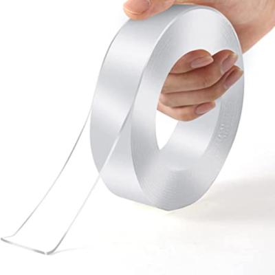 China Free Sample Wholesale Price Nano Suction Tape Waterproof Resistant Customized Waterproof Transparent for sale