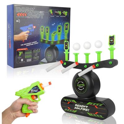 China Toy Amazon Hot Sale Floating Ball Shooting Game Electronic Kids Hover Electric Shooting Target Shooting Glow In The Dark For Kids for sale