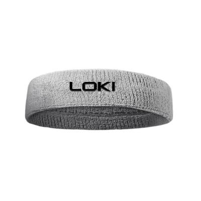 China LOKI HB-01 Breathable Colorful Sweat Wrist Band Headband For Head for sale