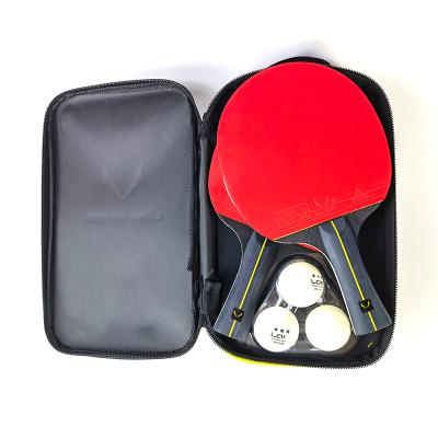 China Poplar Wood+Rubber+Sponge Loki Professional TT Racket Table Tennis With Double Zipper Case for sale