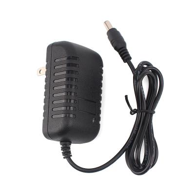 China ABS+PC flame retardant material ac 100-240v 50-60Hz input dc 12v 1a outlet wall type with EU USA plug for cctv accessories power adapter for sale