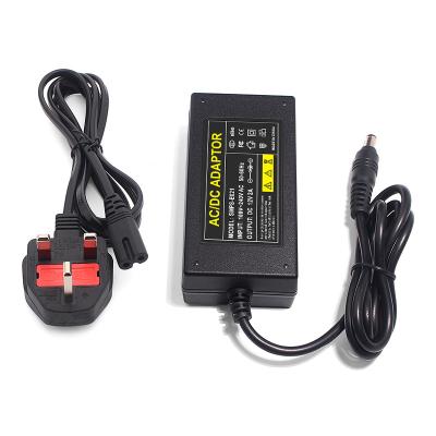 China ABS Plastic 12 Volt 2 Ampere 12v 2a AC/DC 12v2a 24w AC/DC Led AU Cctv Input EU 100 240v Universal AU Kr Power Adapter USA UK Good Price USA UK for sale