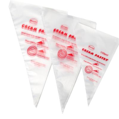 China 100 Pcs Disposable Baking Decorating Use Disposable Icing Piping Bag for sale