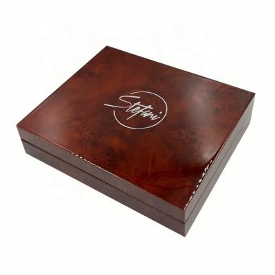 China Handmade Luxury Hot Sale Knot Perfume Wooden Gift Packaging Box for sale