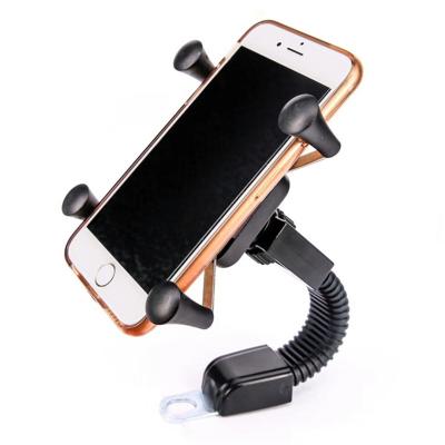 China 2.Reasonable Performance 2.Long Life Waterproof Bike Motorcycle Mobile Phone Holder For Rearview Mirror Mount for sale