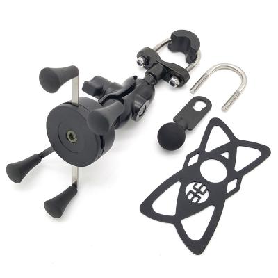 China Universal Hot Selling Waterproof Aluminum Phone Holder For Motorcycle Bicycle for sale