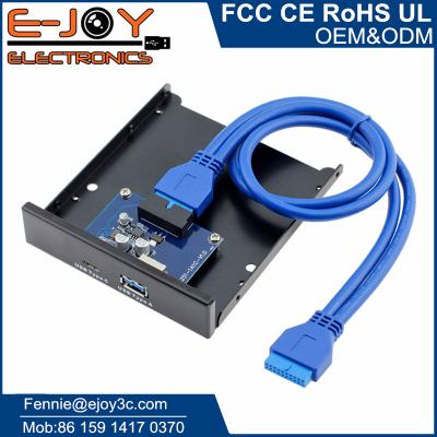 China Supports high-speed USB Type-C hot swap front panel with USB 3.0 Type-A and Type-C for sale