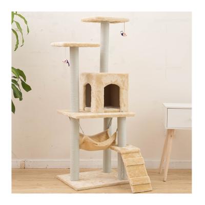 China Cats Grade Cheap Cat Scratcher Tree Cat Tower For Wholesale for sale