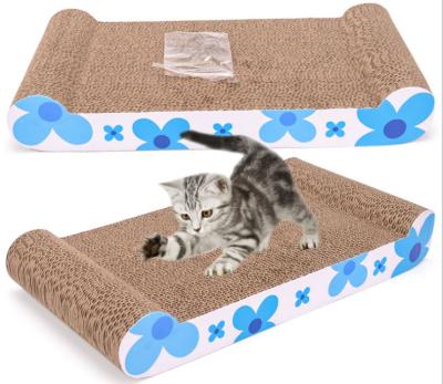 China Viable Bones Kitty Free Catnip Pet Toys from Cat Scratch Board Corrugated Large for sale