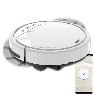 China Hotel Floor Mopping 2500PA Automatic Smart Control Vacuum Automobile Sweeping Cleaner Smart Robot Multifunction App Cleaning Robot for sale