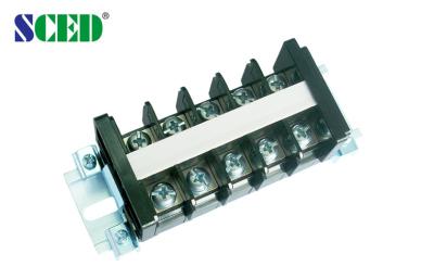 China 600V 60A Op rails gemonteerd Eindblok, 14.00mm Elektro Eindblokkenawg 4 - 20 Te koop