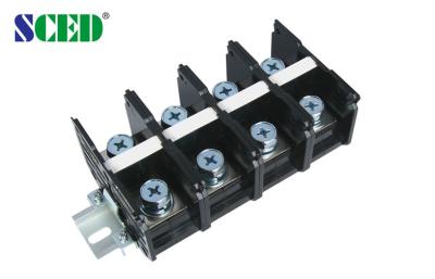 China 600V 175A barrera Rail Mounted bloques de terminales Conectores Pitch 32,00 mm 2P - 20P en venta