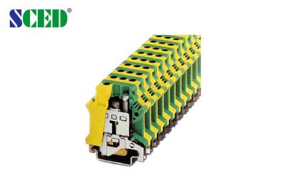 China Din Rail Terminal Blocks , Compact Din Rail Mount Terminal Blocks for sale