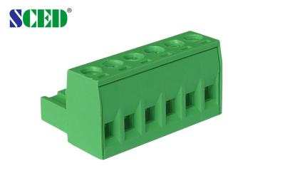 China 18A 5.08mm Female Plug In Terminal Block Connector For Server Site for sale