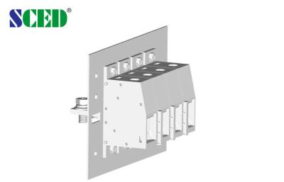 China High Current Feed Through Panel Mount Terminal Blocks / PCB Wire Terminals for sale