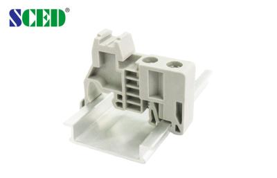 China Waterproof Aluminum Steel Din Rail Terminal Blocks / Grounding Terminal Block for sale