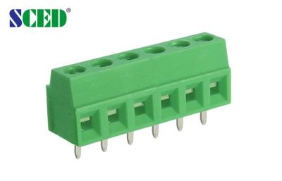 China Passo verde 3.5mm do bloco terminal da montagem do PWB de 300V 10A para a iluminação elétrica à venda