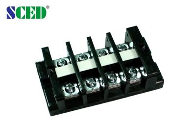 China 19.00mm 600V 60A , Panel Mount Terminal Block For Server Site for sale