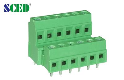 China Pitch 3.81mm , 300V 10A , 2P - 28P , PCB Terminal blocks , PCB screw terminal blocks , Euro type Raising series for sale