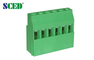 China Pitch 5.08mm PCB Terminal Blocks Euro Type High Temperature 300V 10A for sale