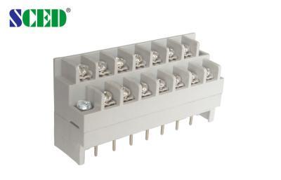 China Conectores PBT UL94 del bloque de terminales de la barrera llana multi/del bloque del cableado en venta