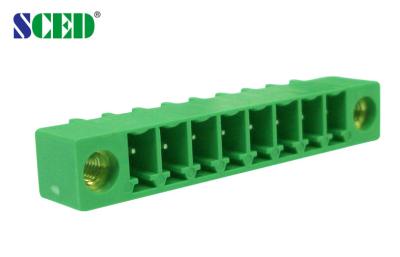 China Pluggable Terminal blocks,Pitch 3.81mm, 300V 8A, 2P-22P, Socket, Plug-in terminal block for sale