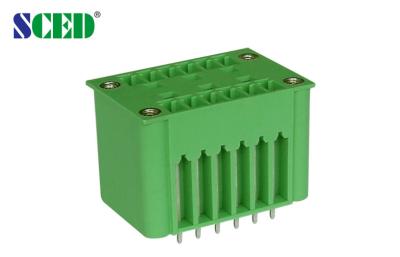 China Header, Male Sockets, 2*2P-20*2P,Pitch 3.50mm, 300V 8A, Pluggable Terminal Blocks, Plug-in Terminal Block for sale