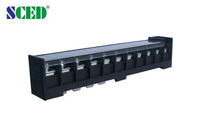 China Pitch  18.00mm   600V  75 / 30A  11P   Barrier Terminal Block   Power Terminal Block for sale