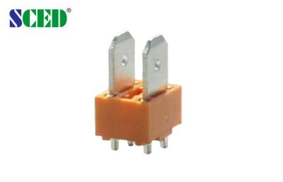 China Brass Din Rail mount terminal blocks / telephone connectron terminal blocks for sale