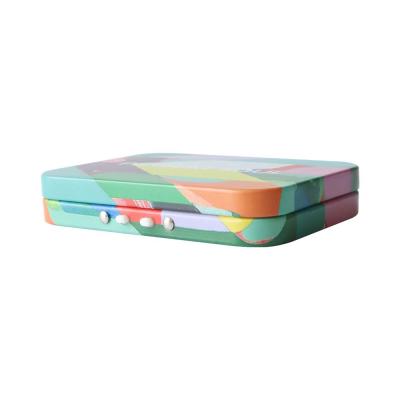 Chine Enfant Tin Box résistant pour le métal Tin Case d'Articuler-couvercle de CR de Vapes à vendre