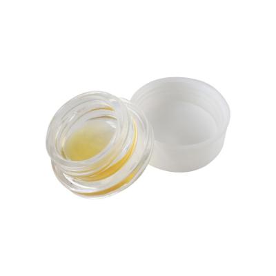 China Jarrón de vidrio concentrado de 9 ml para aceite de cera para labios con balsamo CR Dab en venta