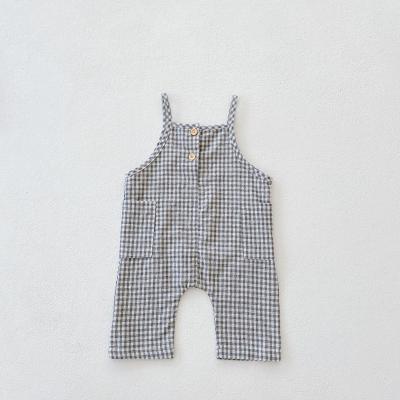 China Anti-Shrink Baby Clothing Sets Newborn Clothes Girl Condole Belt Pants Baby Boy Clothing Setssingle Shot for sale