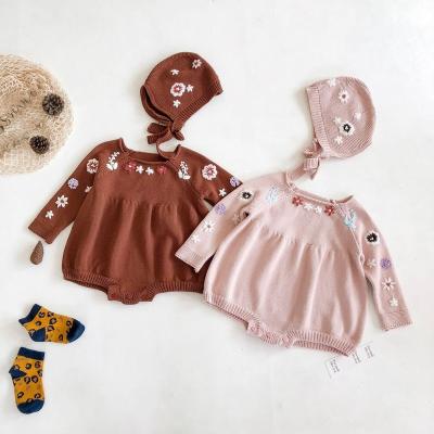 China Anti-Shrink Hot Sale Autumn And Winter New Baby Girl Clothes Velvet Sweater Long Sleeve Babi Cloth for sale