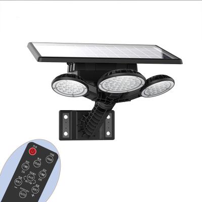 China Waterproof Outdoor ROAD 3 Key Security Lights Solar Street Light Garden Light With Remote Control for sale