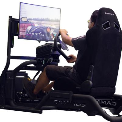 China ALLOY SIM Racing Car Simulator Game Controller Racing Stand Steering Wheel Switch PC Game Set Simulation for sale