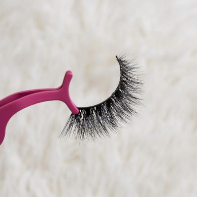 China Free Sample Natural Soft Wholesale Faux 3D Mink Classic Eyelash, Handcrafted faux mink eyelashes, custom private label 3d eyelashes seller for sale