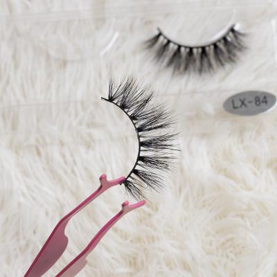 China High Quality Soft Natural Clean Private Label 100% Real Mink Lashes 3d Mink Eyelashes Brand for sale