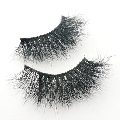 China Natural Soft Mink Eye Lashes With Eye Lashes Box For Living Room for sale