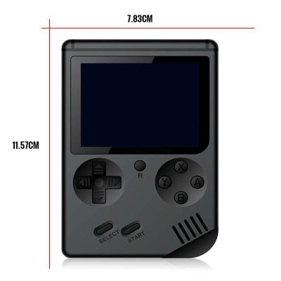 China Mini Portable Retro FC Game Players 3.0 Inch 8 Bit Bit Classic Gamepad Built In 168 English Games Christmas Gift Handheld Game Player for sale