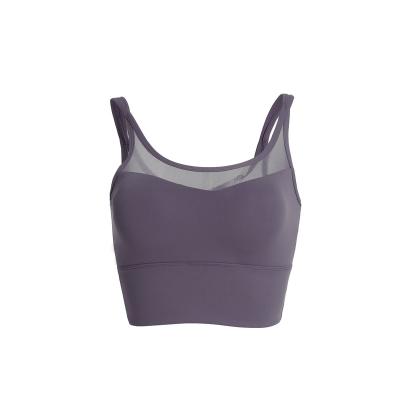 China Breathable New Design OEM Ribbed Yoga Bra Women Yoga for sale